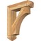 Ekena Millwork Westlake Arts and Crafts Rough Sawn Bracket w/ Offset Brace, Western Red Cedar, 6"W x 22"D x 26"H BKT0604X22X26WTL03RWR - alternate 1